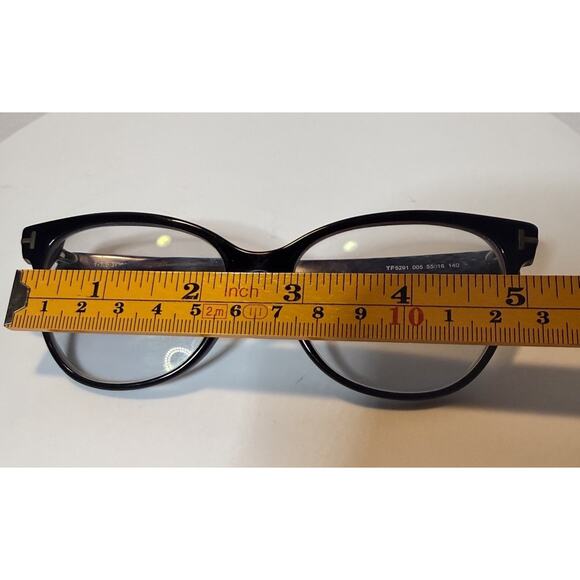 Tom Ford TF5291 005 Eyeglass Frames Black Cat Eye 55□16 140 Italy main image 4